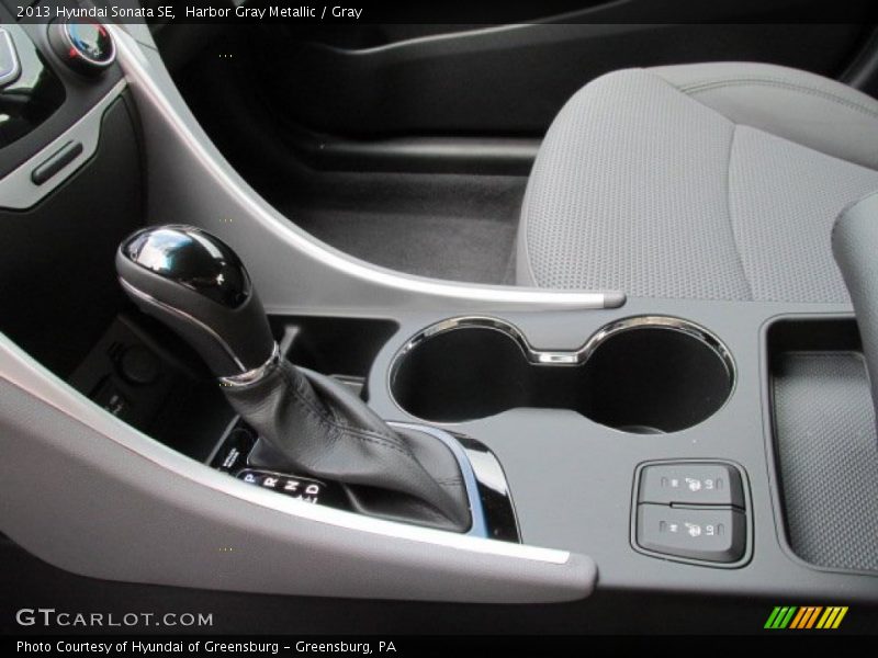 Harbor Gray Metallic / Gray 2013 Hyundai Sonata SE