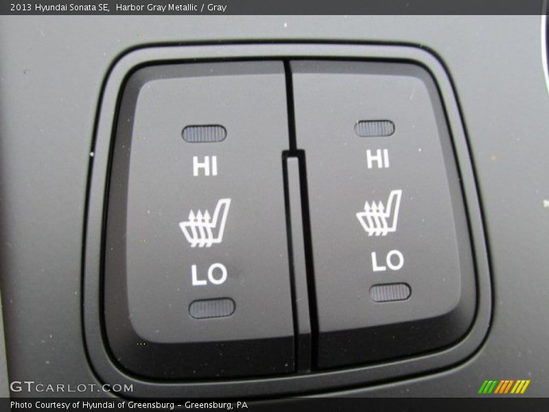 Harbor Gray Metallic / Gray 2013 Hyundai Sonata SE
