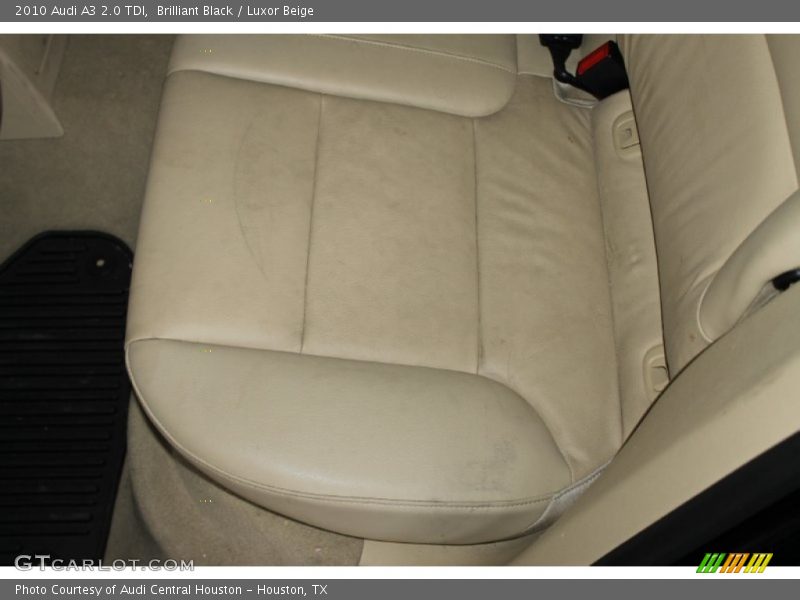 Brilliant Black / Luxor Beige 2010 Audi A3 2.0 TDI