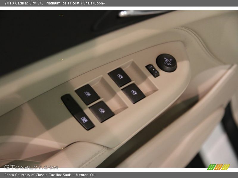 Platinum Ice Tricoat / Shale/Ebony 2010 Cadillac SRX V6