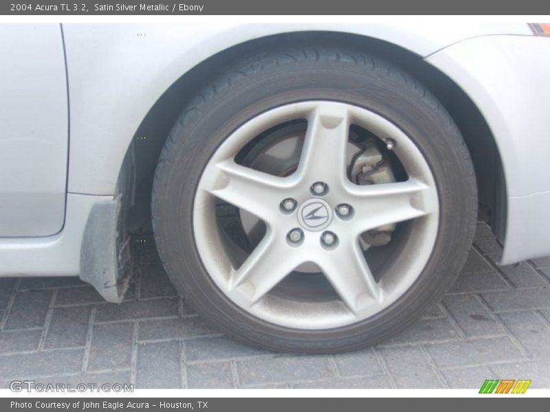 Satin Silver Metallic / Ebony 2004 Acura TL 3.2