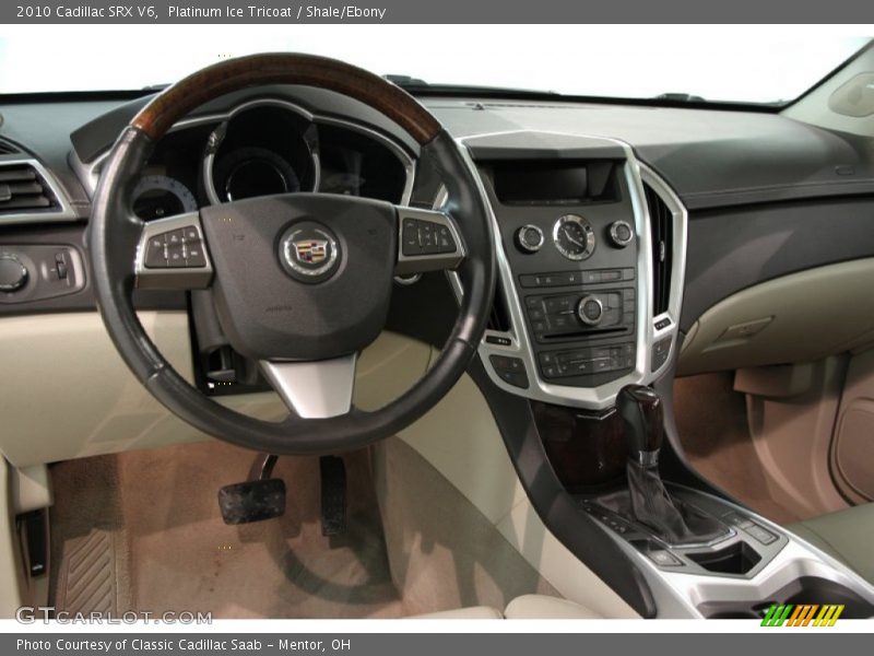 Platinum Ice Tricoat / Shale/Ebony 2010 Cadillac SRX V6
