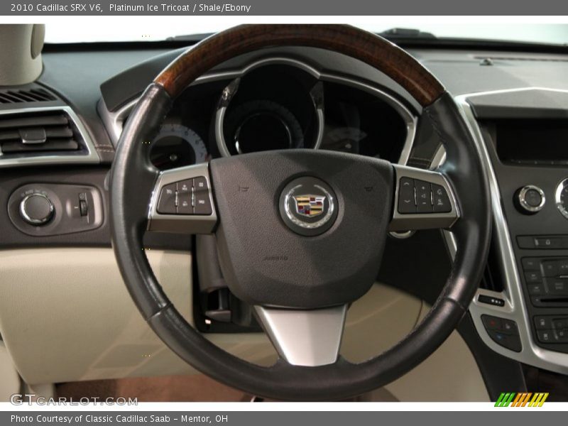 Platinum Ice Tricoat / Shale/Ebony 2010 Cadillac SRX V6