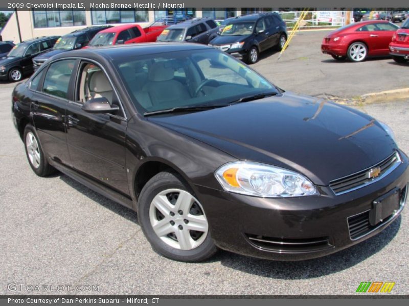 Mocha Bronze Metallic / Neutral 2009 Chevrolet Impala LS