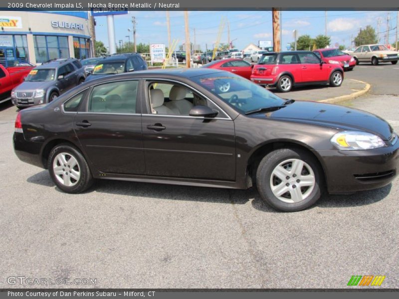 Mocha Bronze Metallic / Neutral 2009 Chevrolet Impala LS