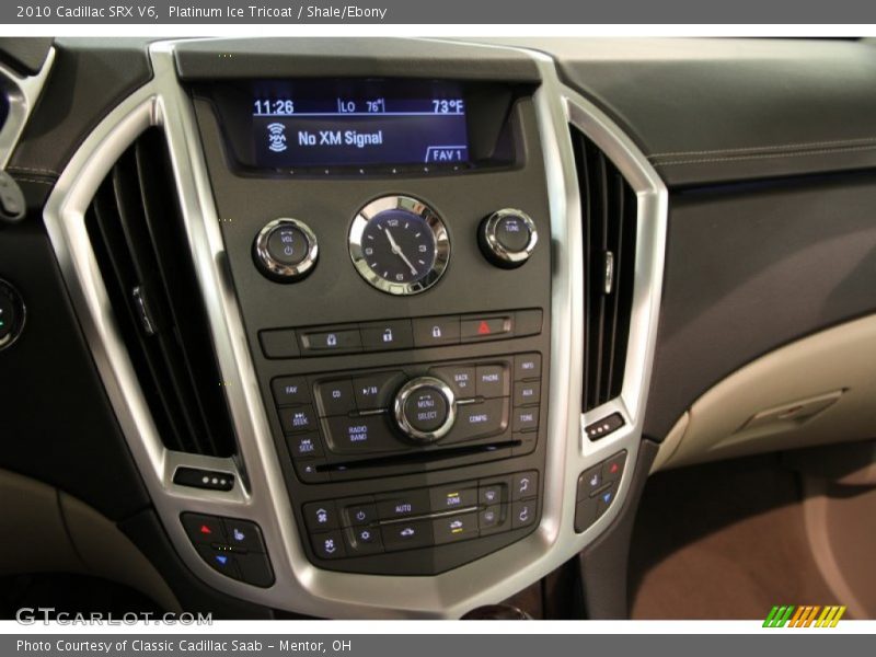 Platinum Ice Tricoat / Shale/Ebony 2010 Cadillac SRX V6
