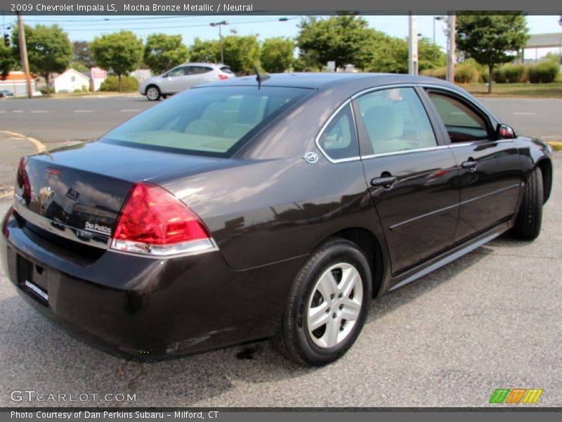 Mocha Bronze Metallic / Neutral 2009 Chevrolet Impala LS