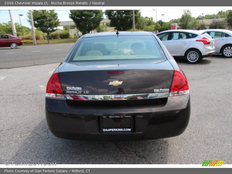 Mocha Bronze Metallic / Neutral 2009 Chevrolet Impala LS