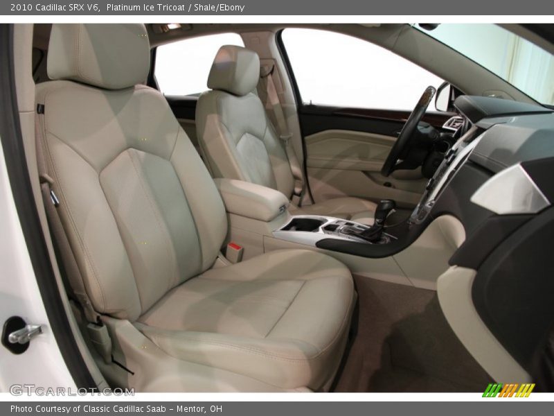 Platinum Ice Tricoat / Shale/Ebony 2010 Cadillac SRX V6