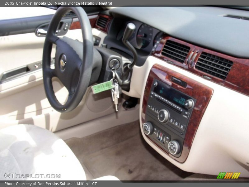 Mocha Bronze Metallic / Neutral 2009 Chevrolet Impala LS