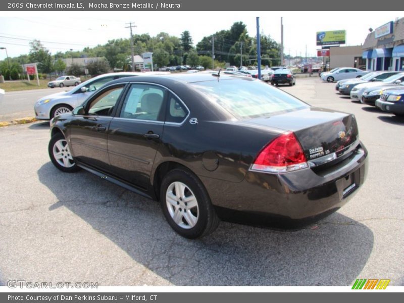 Mocha Bronze Metallic / Neutral 2009 Chevrolet Impala LS