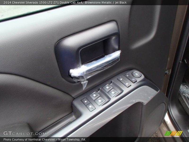 Brownstone Metallic / Jet Black 2014 Chevrolet Silverado 1500 LTZ Z71 Double Cab 4x4
