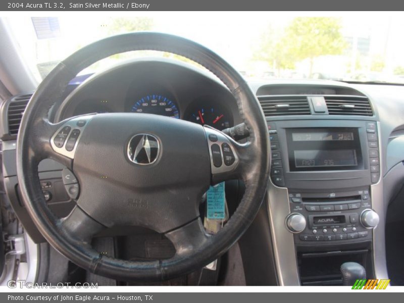 Satin Silver Metallic / Ebony 2004 Acura TL 3.2