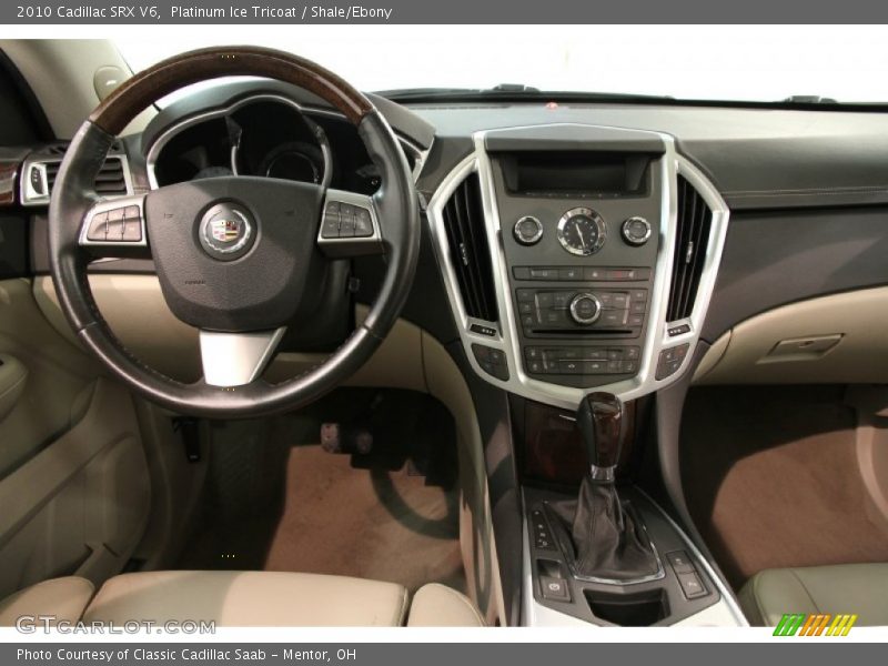 Platinum Ice Tricoat / Shale/Ebony 2010 Cadillac SRX V6
