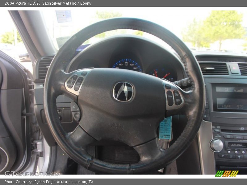 Satin Silver Metallic / Ebony 2004 Acura TL 3.2