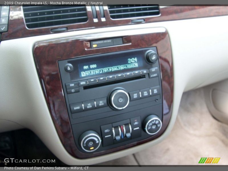 Mocha Bronze Metallic / Neutral 2009 Chevrolet Impala LS