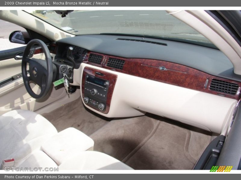 Mocha Bronze Metallic / Neutral 2009 Chevrolet Impala LS
