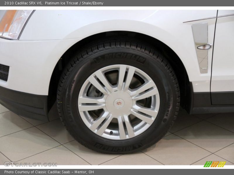 Platinum Ice Tricoat / Shale/Ebony 2010 Cadillac SRX V6
