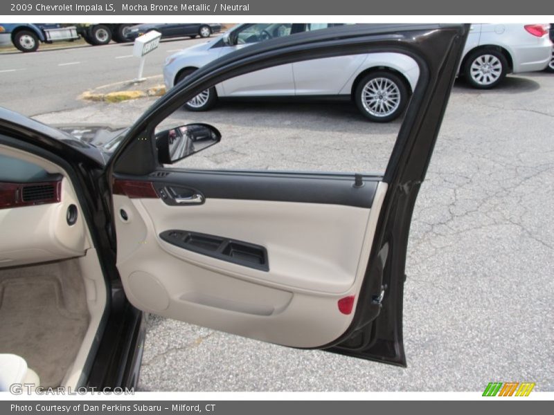 Mocha Bronze Metallic / Neutral 2009 Chevrolet Impala LS