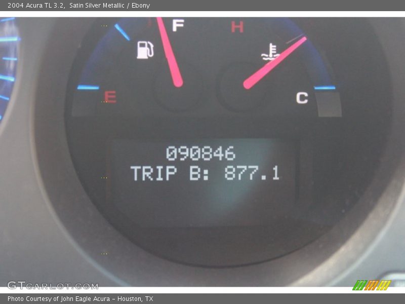 Satin Silver Metallic / Ebony 2004 Acura TL 3.2