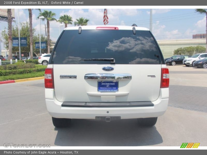Oxford White / Camel 2008 Ford Expedition EL XLT