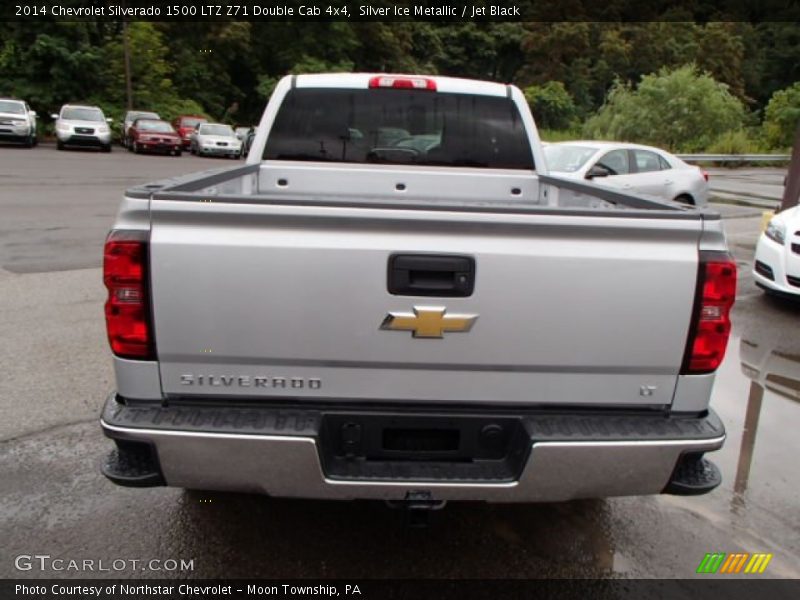Silver Ice Metallic / Jet Black 2014 Chevrolet Silverado 1500 LTZ Z71 Double Cab 4x4