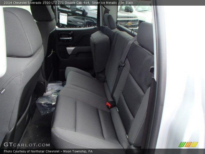 Silver Ice Metallic / Jet Black 2014 Chevrolet Silverado 1500 LTZ Z71 Double Cab 4x4