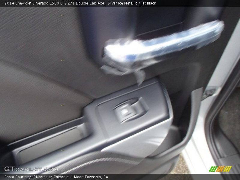 Silver Ice Metallic / Jet Black 2014 Chevrolet Silverado 1500 LTZ Z71 Double Cab 4x4
