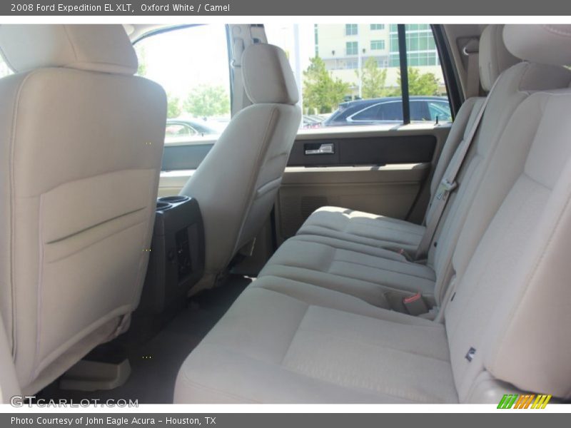 Oxford White / Camel 2008 Ford Expedition EL XLT