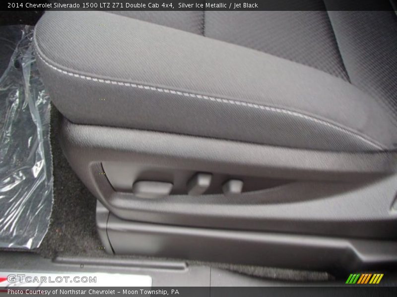 Silver Ice Metallic / Jet Black 2014 Chevrolet Silverado 1500 LTZ Z71 Double Cab 4x4