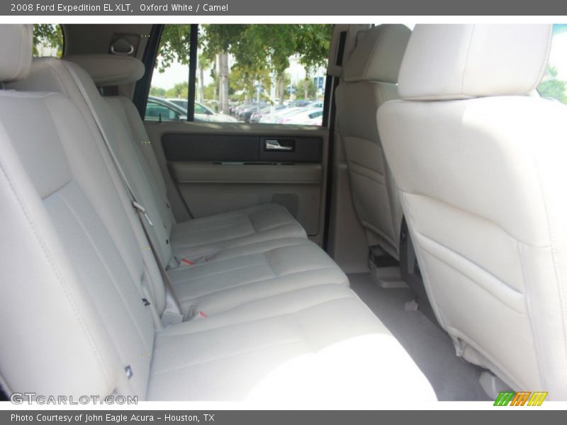 Oxford White / Camel 2008 Ford Expedition EL XLT