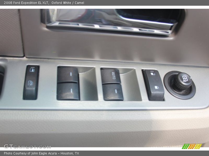 Oxford White / Camel 2008 Ford Expedition EL XLT