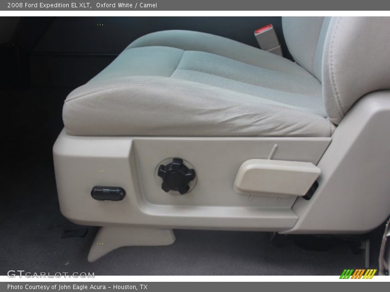 Oxford White / Camel 2008 Ford Expedition EL XLT