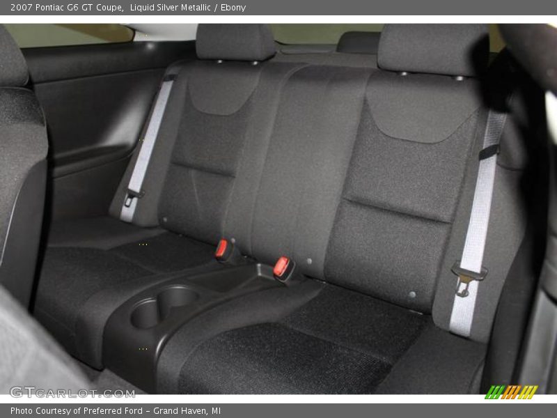Liquid Silver Metallic / Ebony 2007 Pontiac G6 GT Coupe