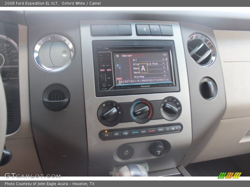 Oxford White / Camel 2008 Ford Expedition EL XLT