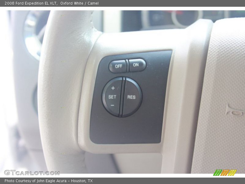 Oxford White / Camel 2008 Ford Expedition EL XLT