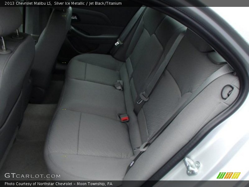 Silver Ice Metallic / Jet Black/Titanium 2013 Chevrolet Malibu LS