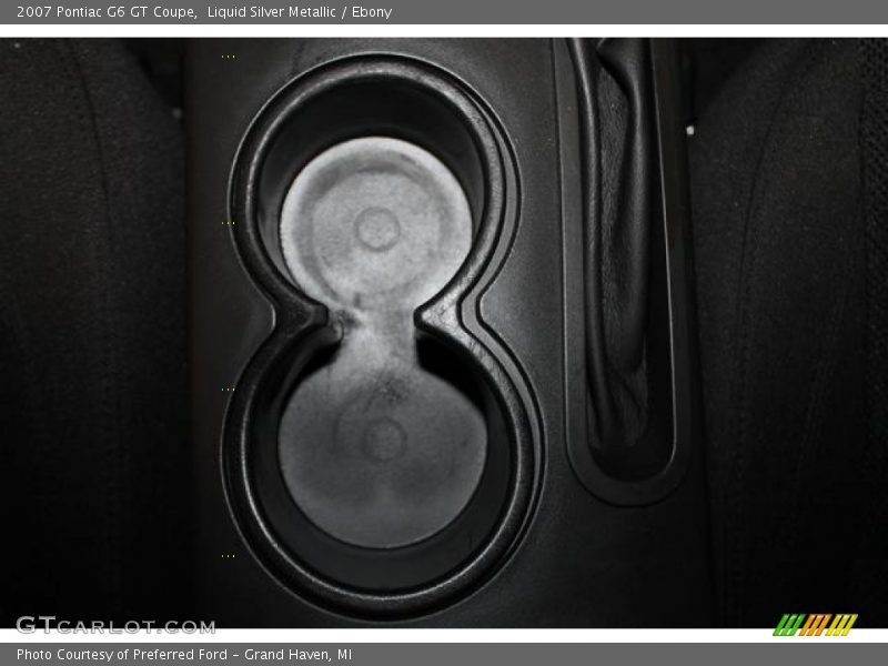 Liquid Silver Metallic / Ebony 2007 Pontiac G6 GT Coupe