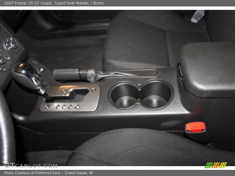 Liquid Silver Metallic / Ebony 2007 Pontiac G6 GT Coupe