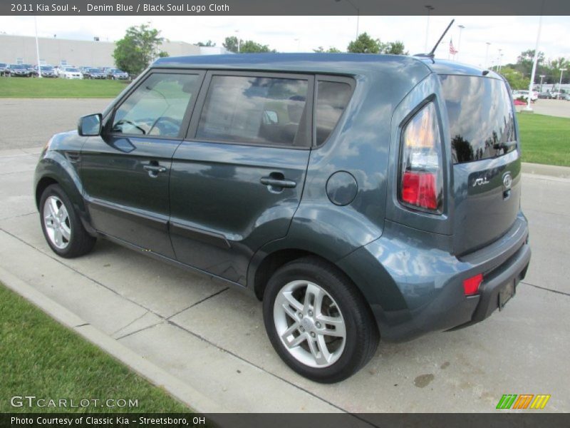 Denim Blue / Black Soul Logo Cloth 2011 Kia Soul +