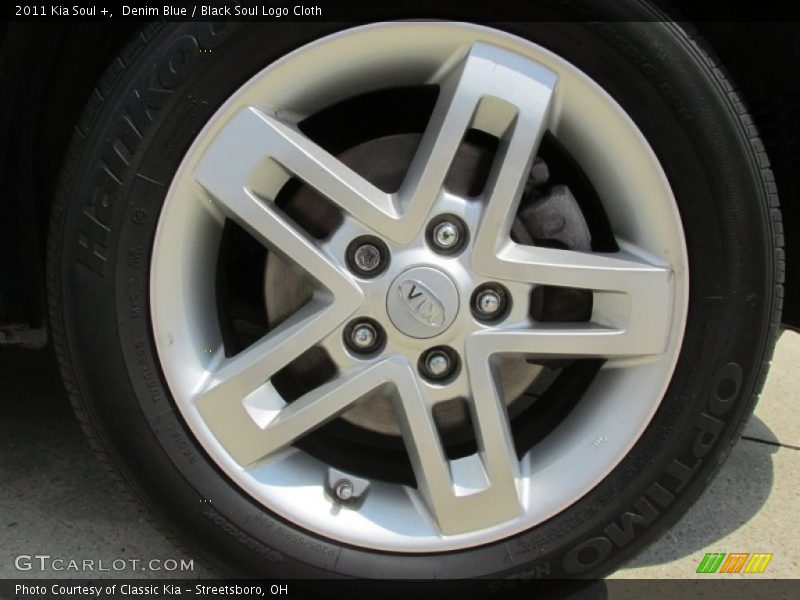 Denim Blue / Black Soul Logo Cloth 2011 Kia Soul +