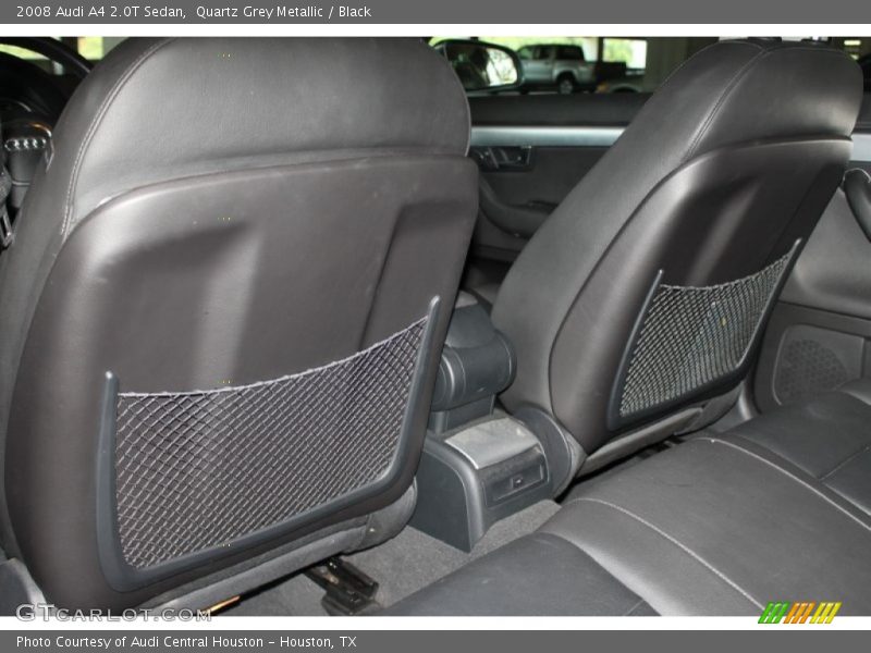 Quartz Grey Metallic / Black 2008 Audi A4 2.0T Sedan