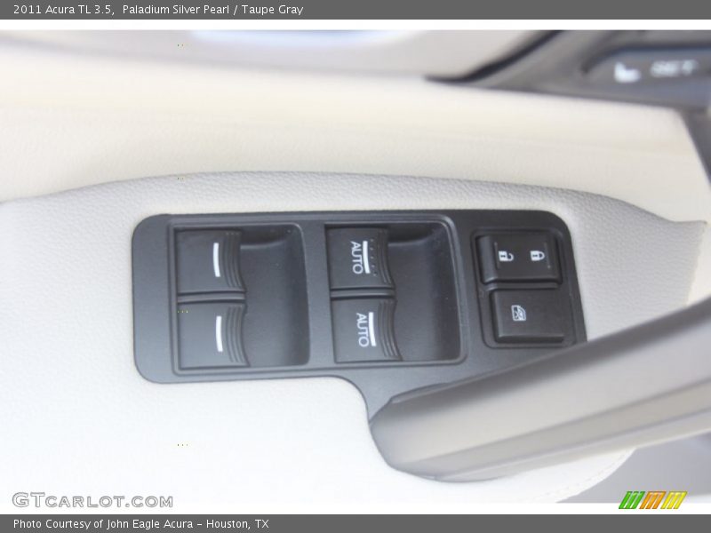 Paladium Silver Pearl / Taupe Gray 2011 Acura TL 3.5