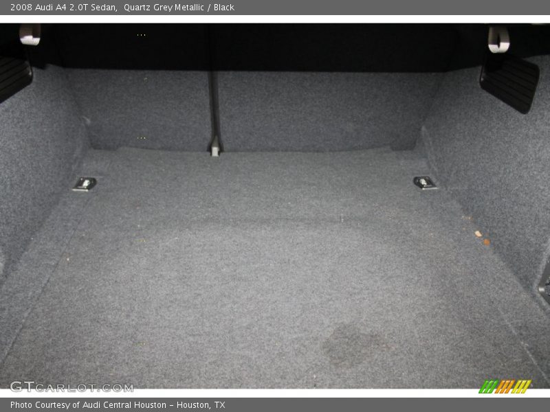 Quartz Grey Metallic / Black 2008 Audi A4 2.0T Sedan