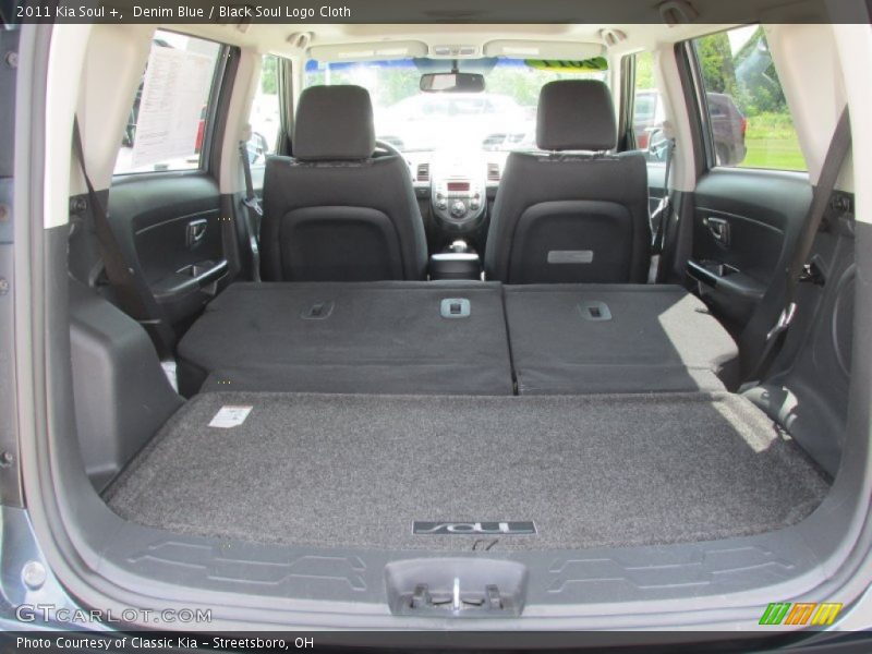 Denim Blue / Black Soul Logo Cloth 2011 Kia Soul +