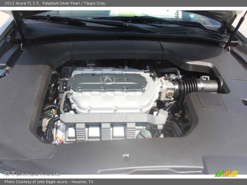 Paladium Silver Pearl / Taupe Gray 2011 Acura TL 3.5