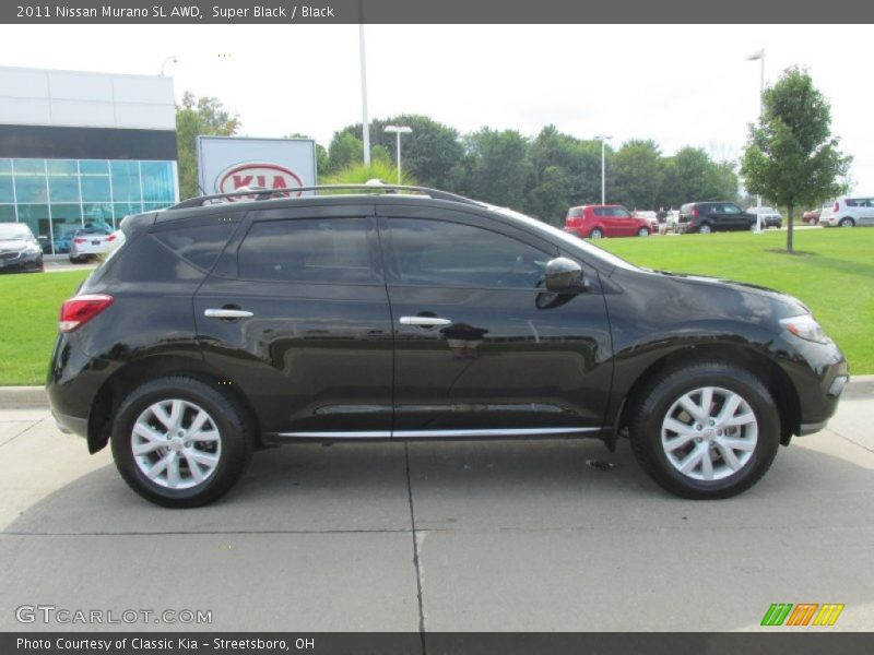 Super Black / Black 2011 Nissan Murano SL AWD