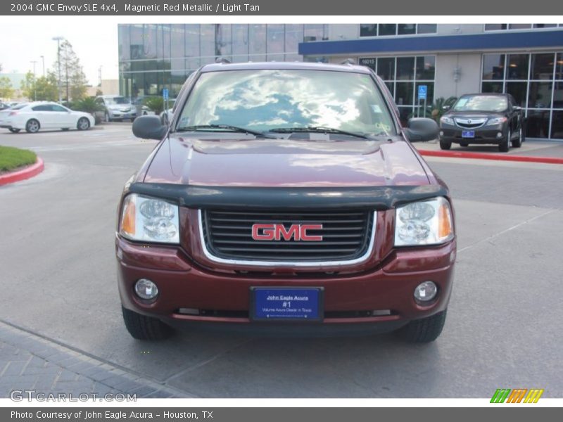 Magnetic Red Metallic / Light Tan 2004 GMC Envoy SLE 4x4