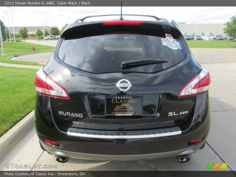 Super Black / Black 2011 Nissan Murano SL AWD