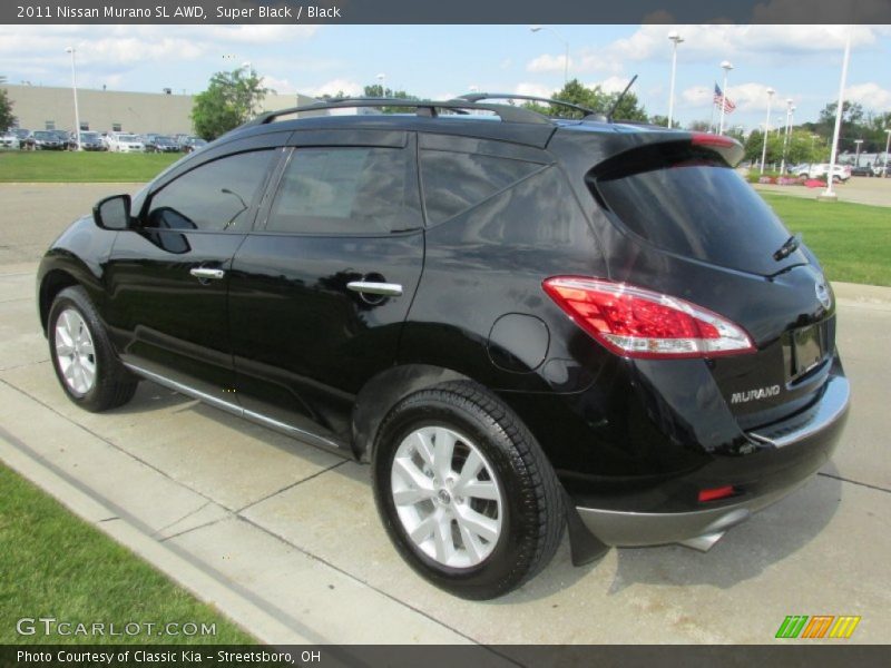 Super Black / Black 2011 Nissan Murano SL AWD
